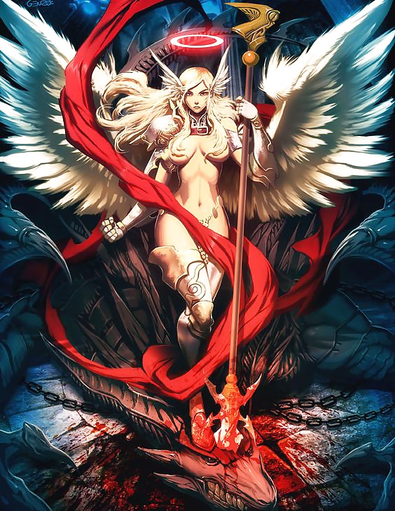 Mythical Creatures 1. Angels  8