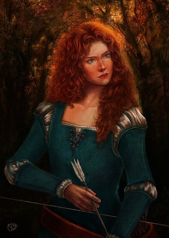 Fairy Tale Sweethearts 27. Merida 8