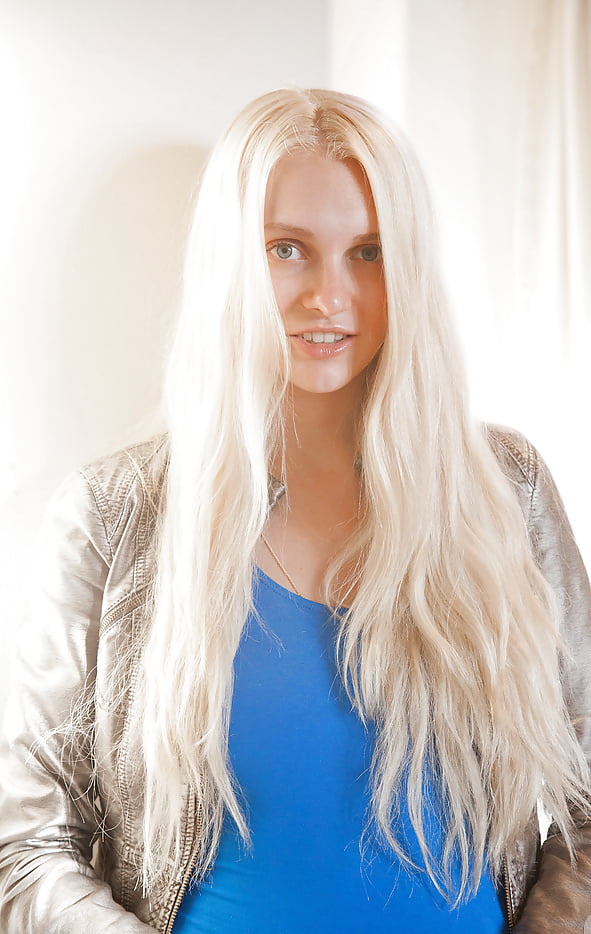 This blonde Russian goddess is 6-feet tall 14