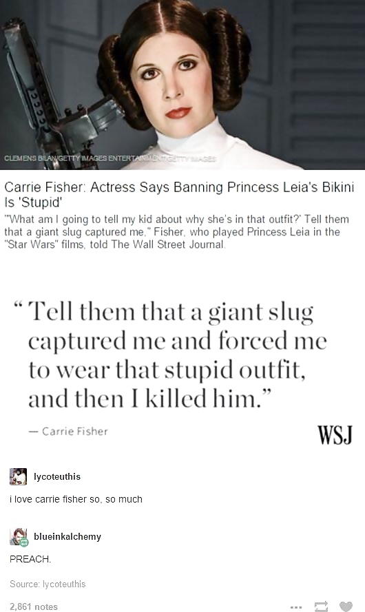 Carrie Fisher, Our Princess  16