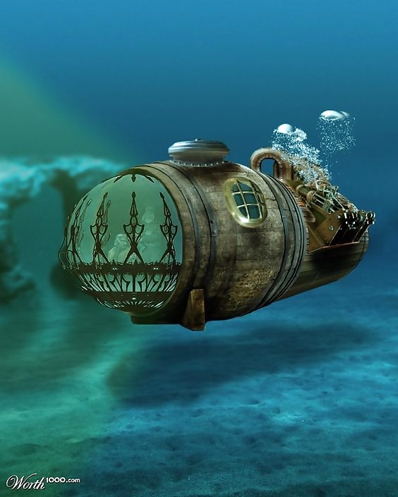 We All Live In A Steampunk Submarine  5