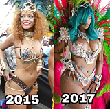 Rihanna with thicker body 19