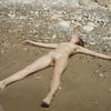 Dutch goddess, naked on beach 20