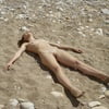 Dutch goddess, naked on beach 13
