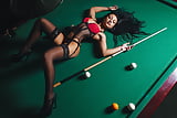 Sexy Girls in Lingerie and Pool Tables! 13